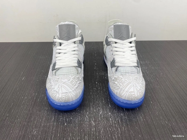 Reps TBkick 30th Anniversary Laser 705333-105 4 Retro Jordan 0724